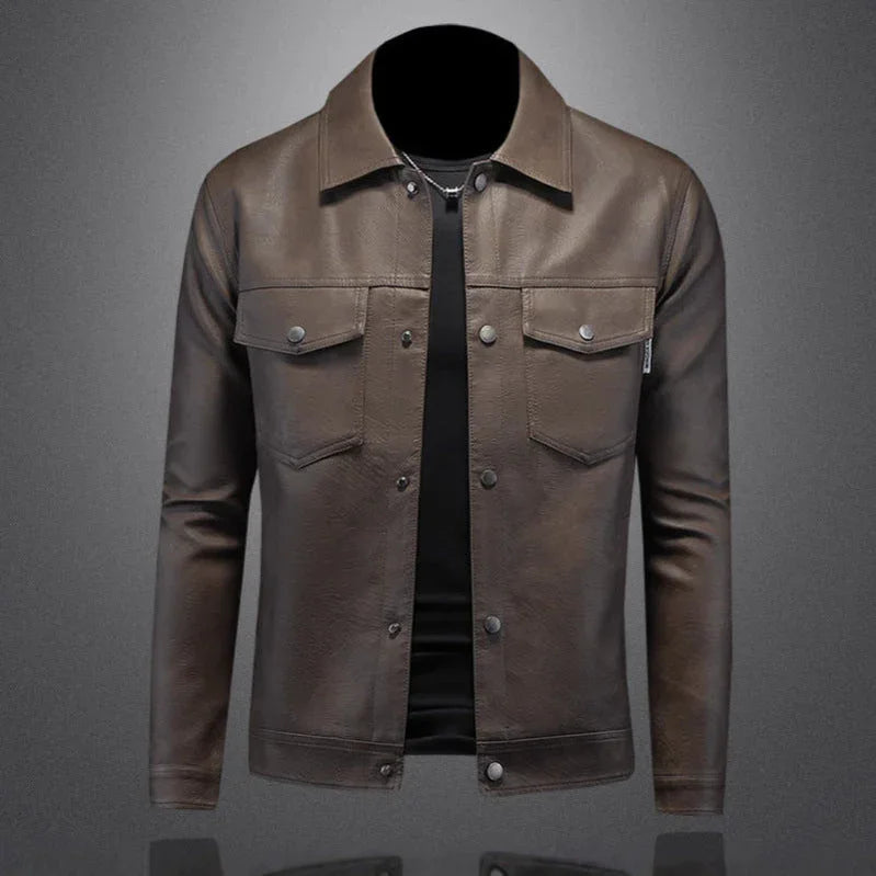Marstin Leather Jacket - Olympus Madrid