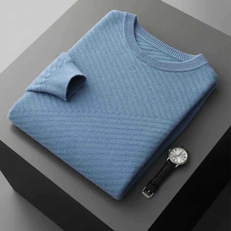 Rovel 100% Merino Wool Sweater - Olympus Madrid