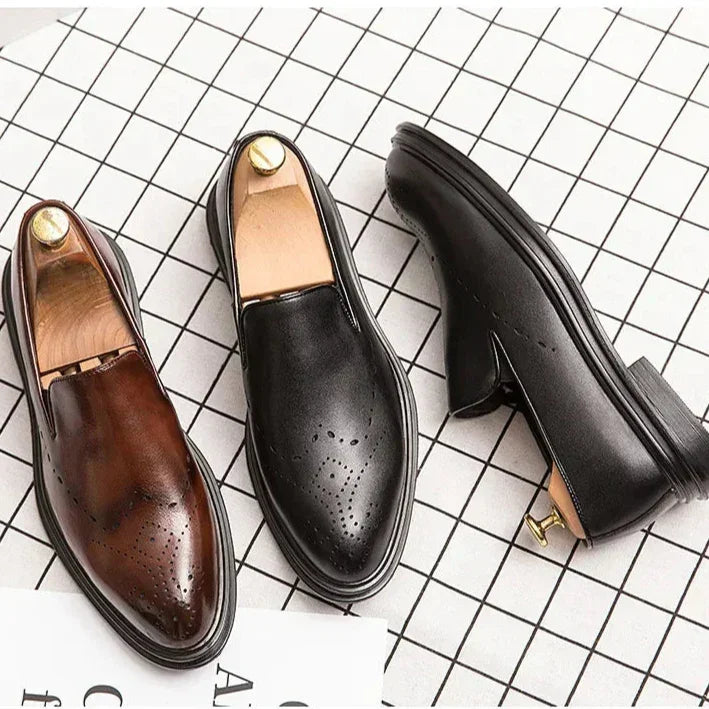 Milan Genuine Leather Loafers - Olympus Madrid