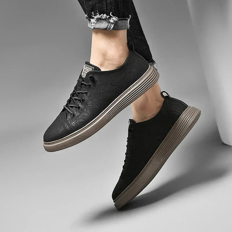 Pesco Genuine Leather Sneakers RileyRiver