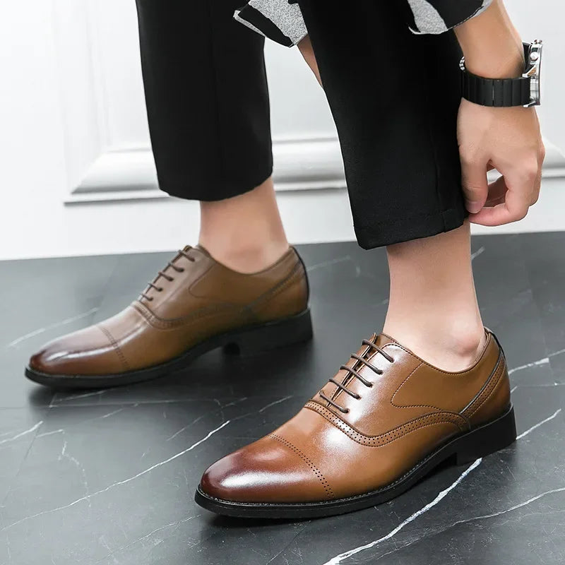Conti Genuine Leather Oxfords RileyRiver