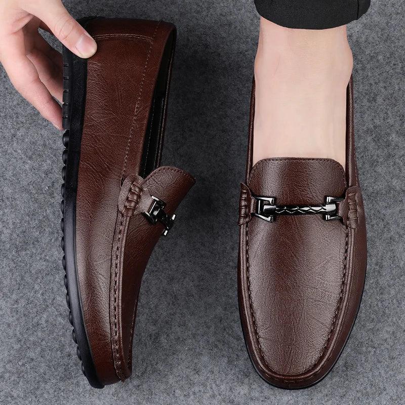 Rey Genuine Leather Loafers RileyRiver