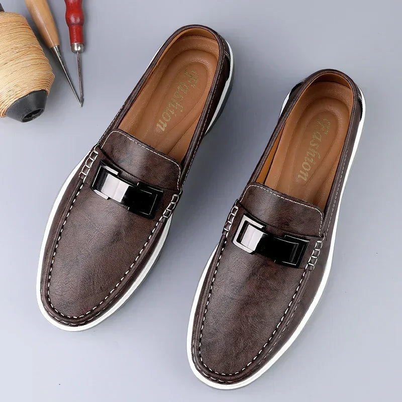 Ruco Genuine Leather Loafers RileyRiver
