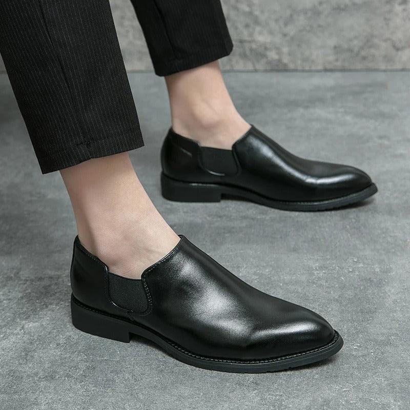 Slevo Genuine Leather Loafers - Olympus Madrid