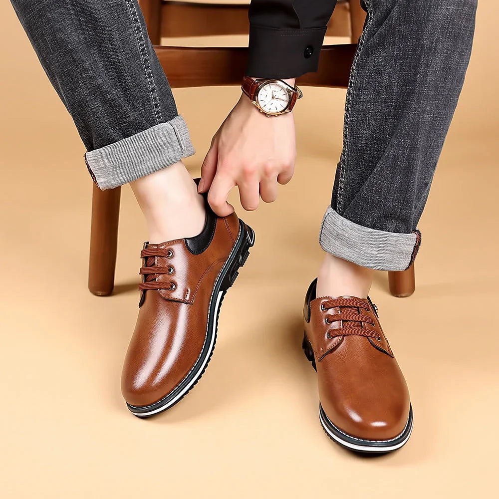 Melver Leather Shoes - Olympus Madrid