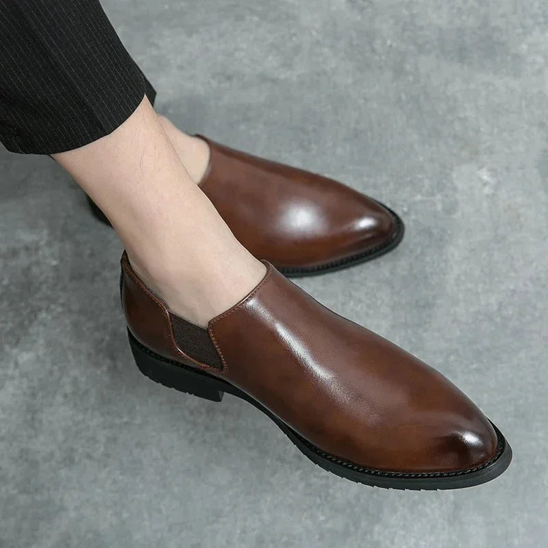 Slevo Genuine Leather Loafers - Olympus Madrid