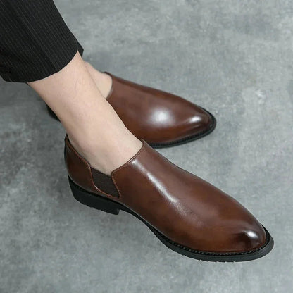 Slevo Genuine Leather Loafers - Olympus Madrid