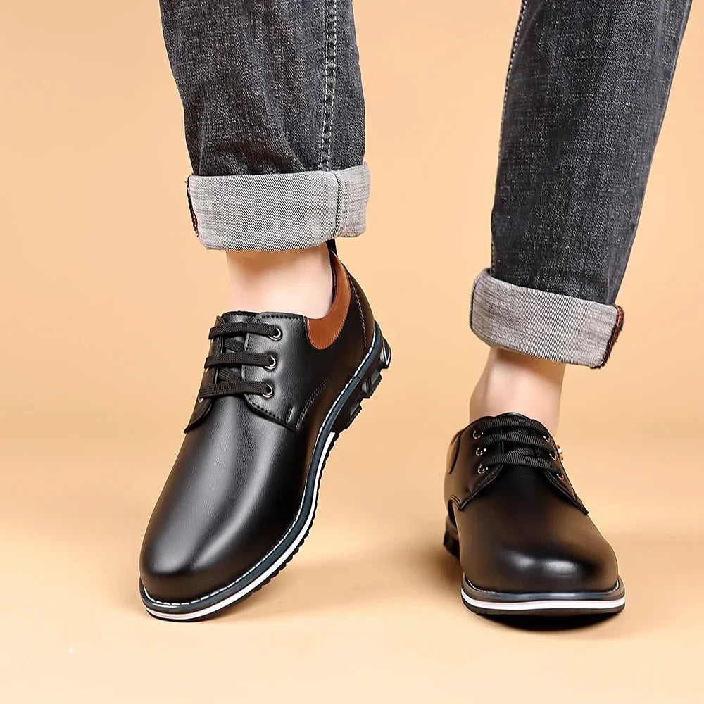 Melver Leather Shoes - Olympus Madrid