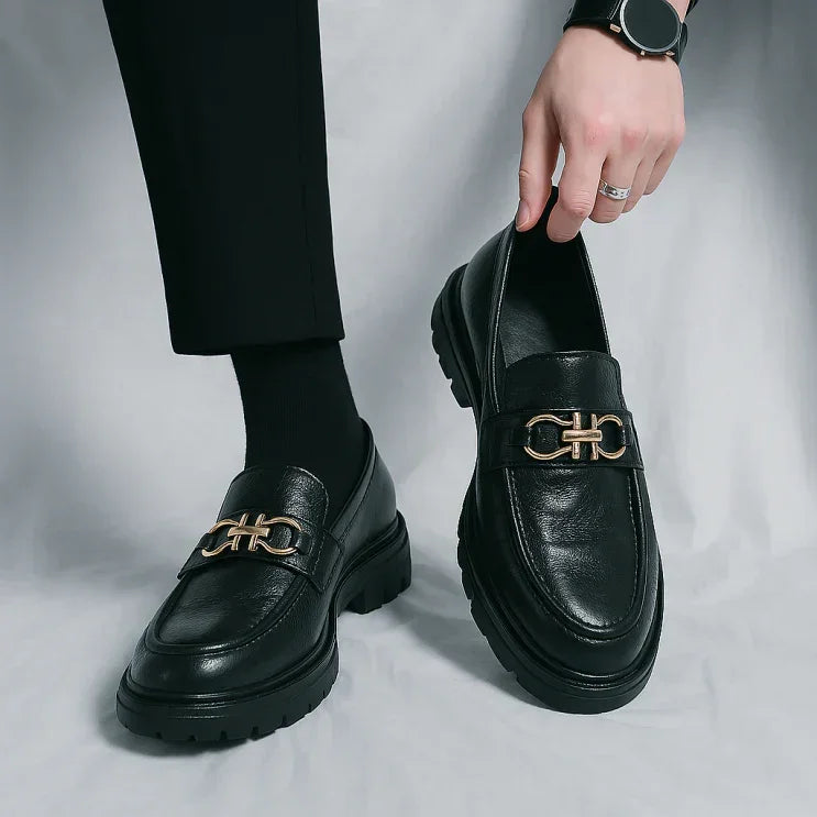 Wilbur Leather Loafers - Olympus Madrid