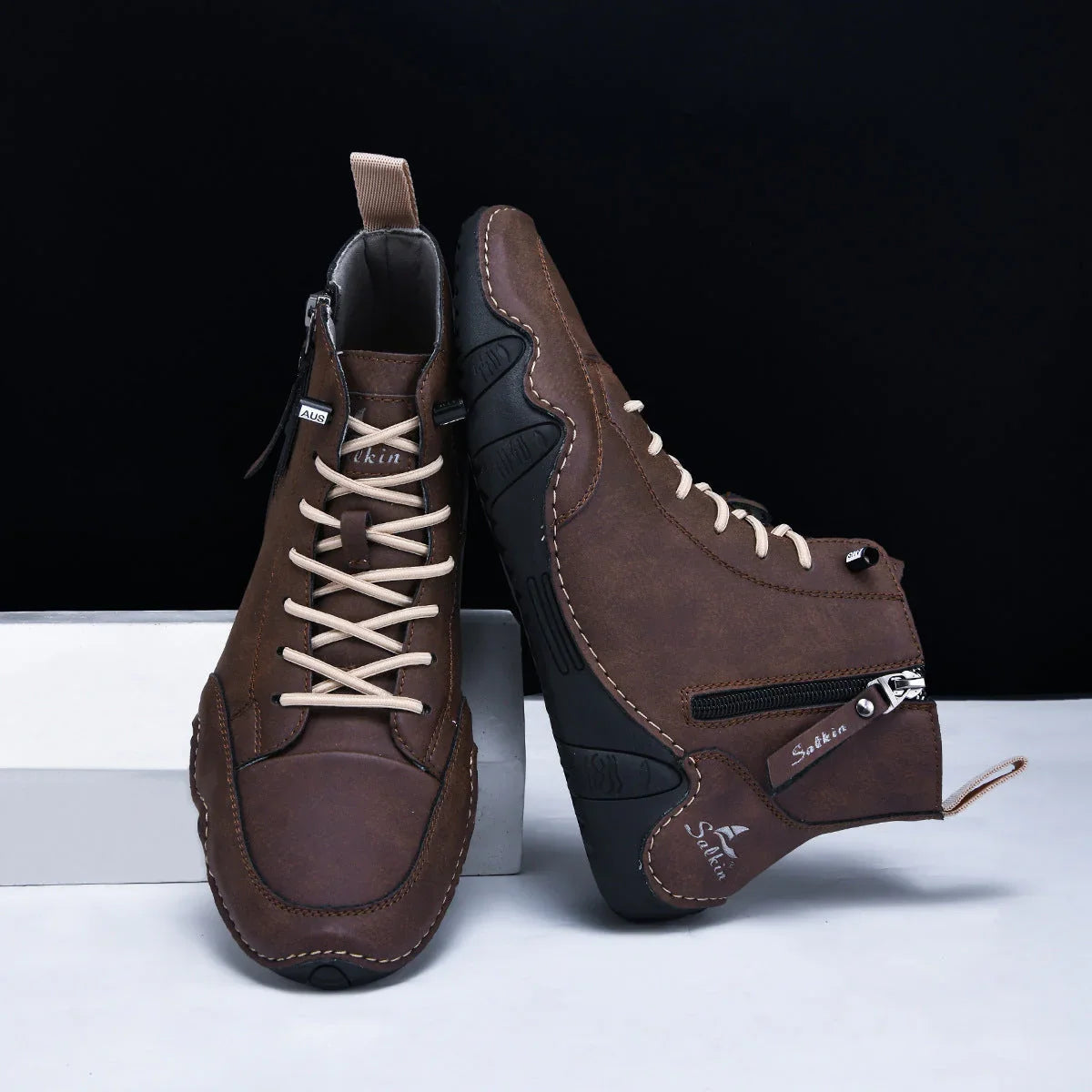Rovik Genuine Leather Boots - Olympus Madrid