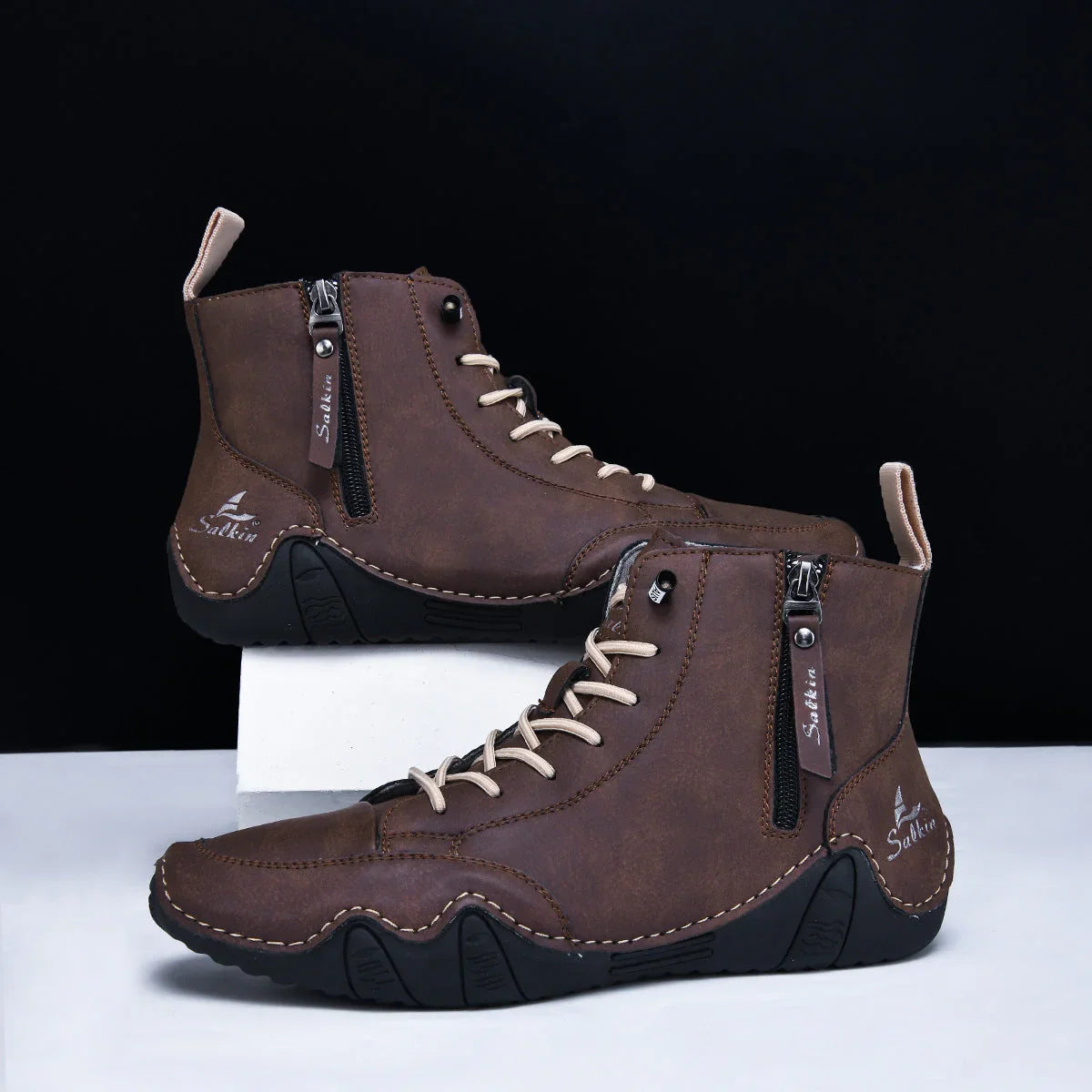 Rovik Genuine Leather Boots - Olympus Madrid