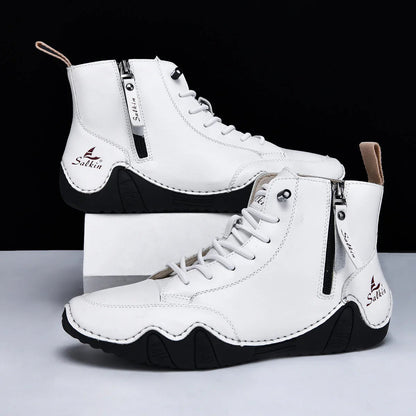 Rovik Genuine Leather Boots - Olympus Madrid