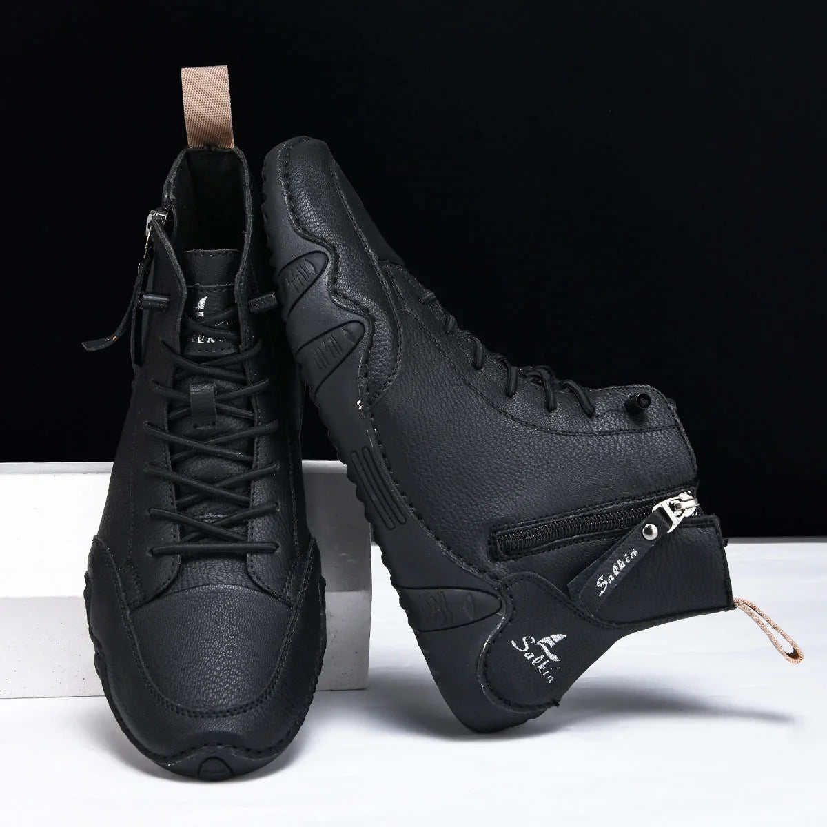 Rovik Genuine Leather Boots - Olympus Madrid