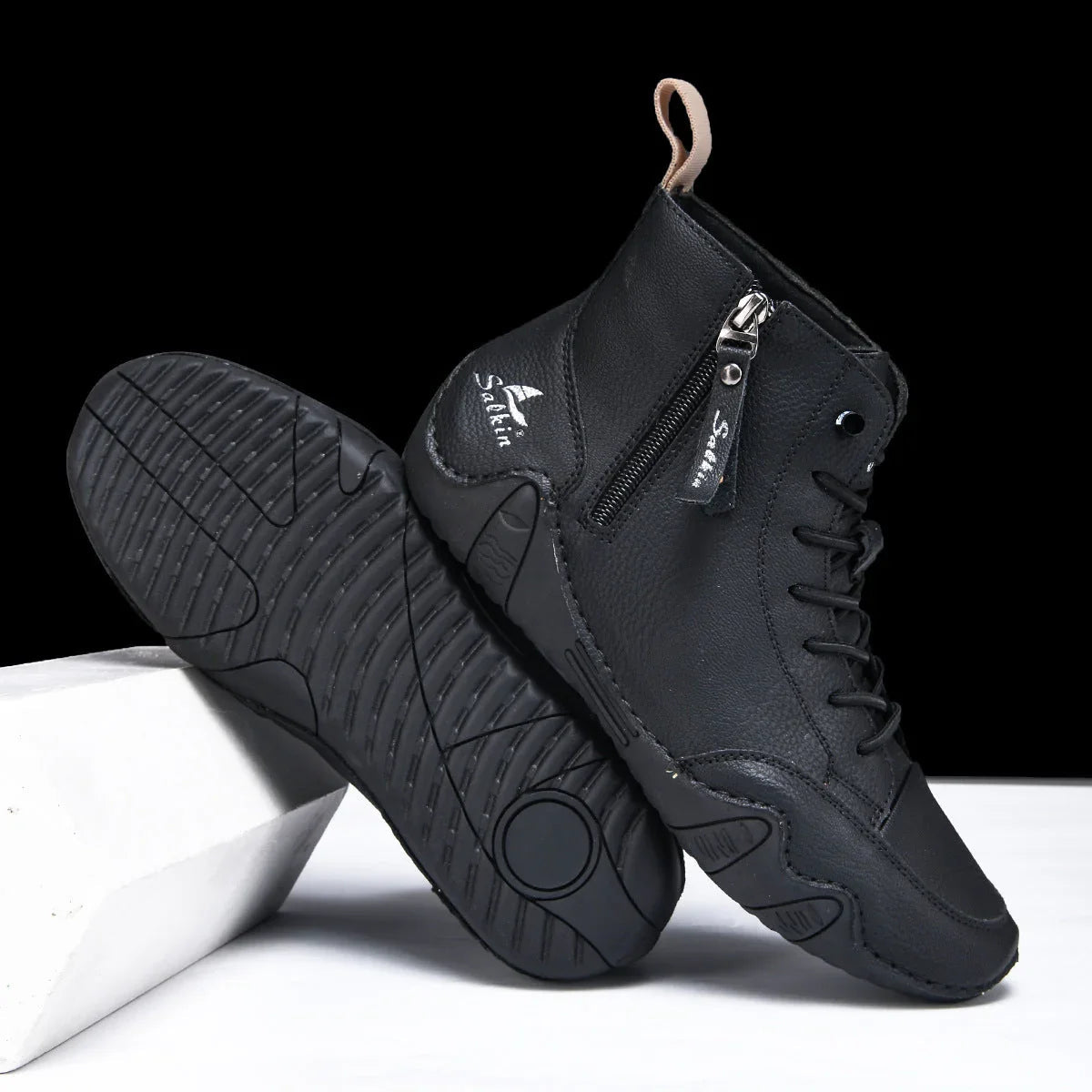 Rovik Genuine Leather Boots - Olympus Madrid