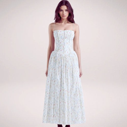 Elara Bloom Maxi Dress