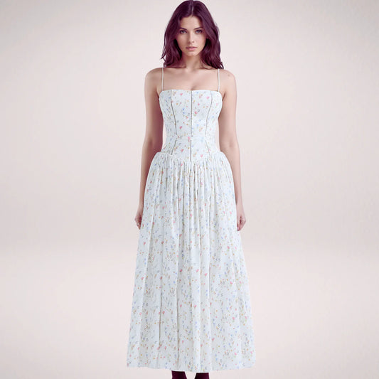 Elara Bloom Maxi Dress