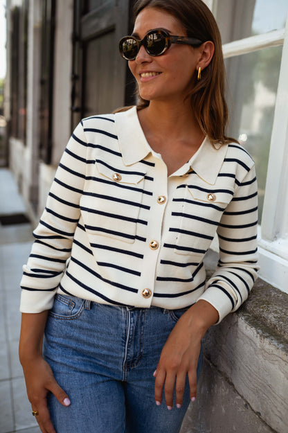 Striped Kala Cardigan