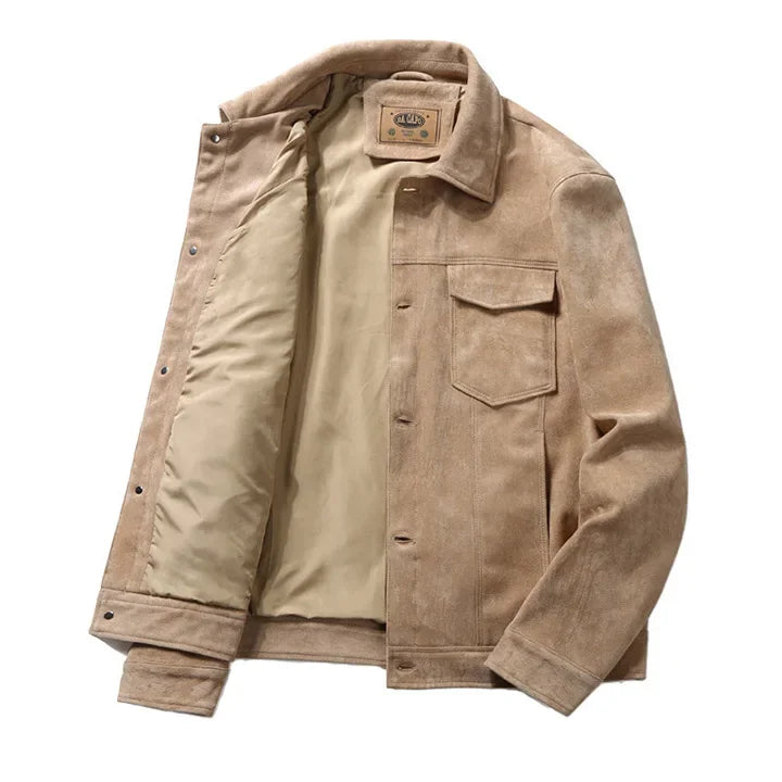 Calver Suede Jacket - Olympus Madrid