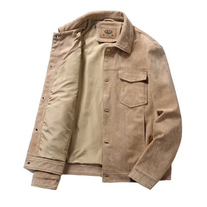 Calver Suede Jacket - Olympus Madrid