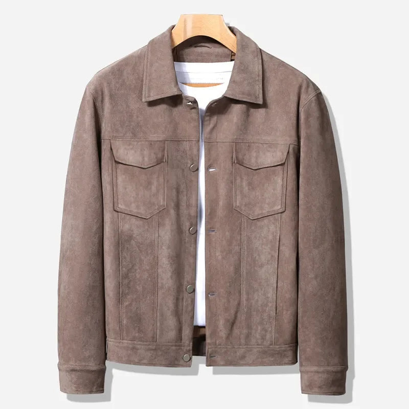 Calver Suede Jacket - Olympus Madrid