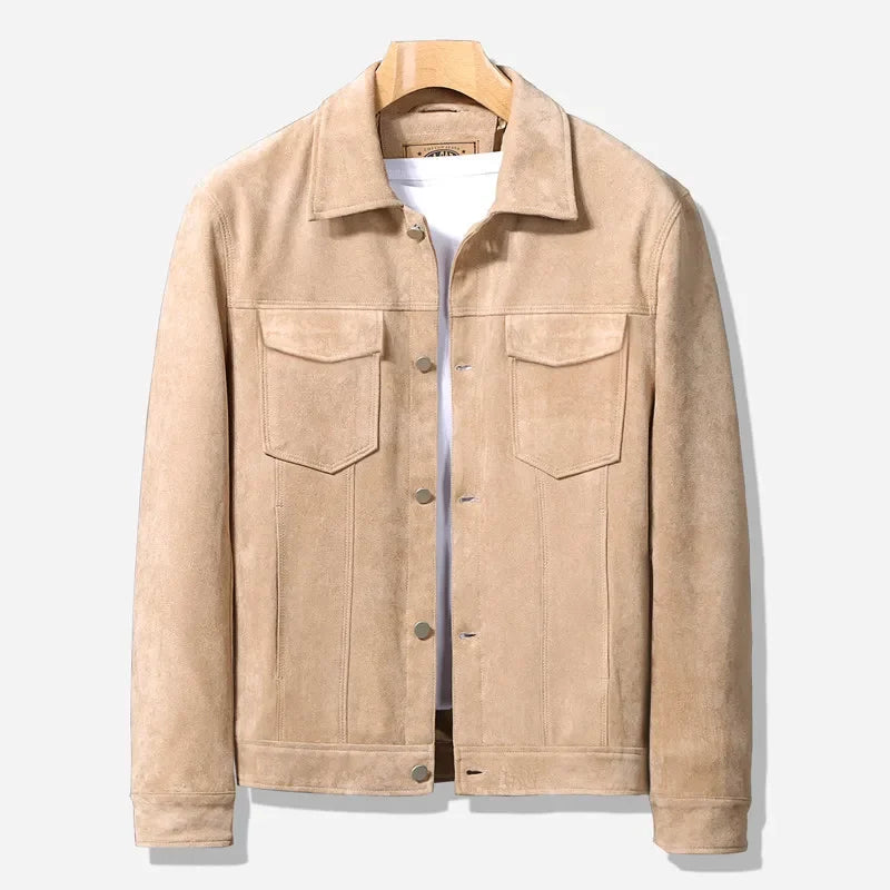 Calver Suede Jacket - Olympus Madrid