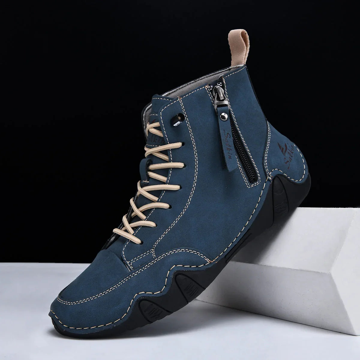 Rovik Genuine Leather Boots - Olympus Madrid