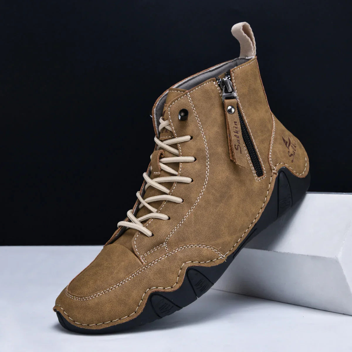 Rovik Genuine Leather Boots - Olympus Madrid