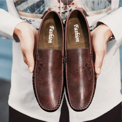 Grayson Genuine Leather Loafers - Olympus Madrid