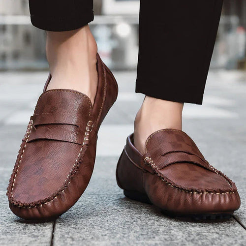 Caspian Genuine Leather Loafer - Olympus Madrid