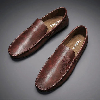 Grayson Genuine Leather Loafers - Olympus Madrid
