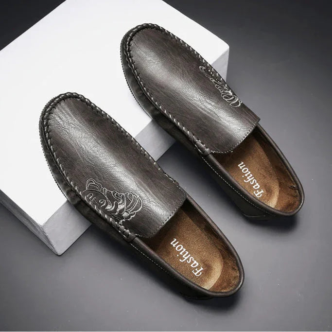 Grayson Genuine Leather Loafers - Olympus Madrid