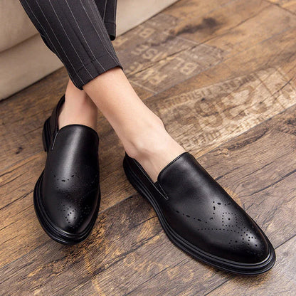 Milan Genuine Leather Loafers - Olympus Madrid