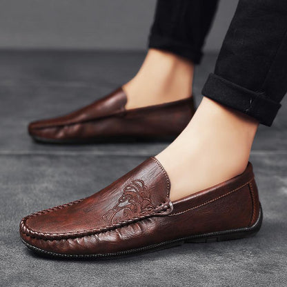 Grayson Genuine Leather Loafers - Olympus Madrid