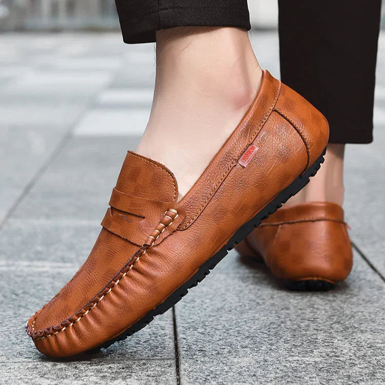 Caspian Genuine Leather Loafer - Olympus Madrid