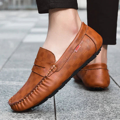 Caspian Genuine Leather Loafer - Olympus Madrid