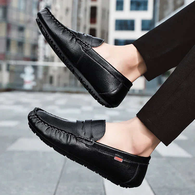 Caspian Genuine Leather Loafer - Olympus Madrid