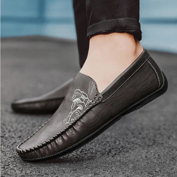 Grayson Genuine Leather Loafers - Olympus Madrid