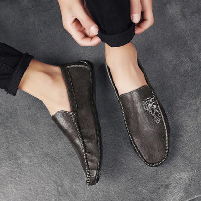 Grayson Genuine Leather Loafers - Olympus Madrid