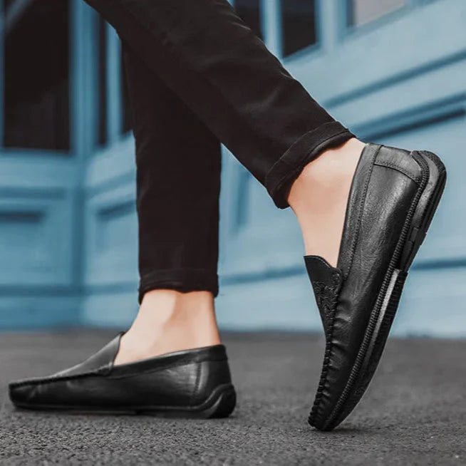 Grayson Genuine Leather Loafers - Olympus Madrid