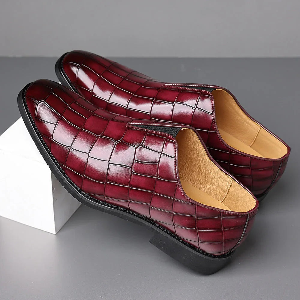 Royce Leather Loafers - Olympus Madrid