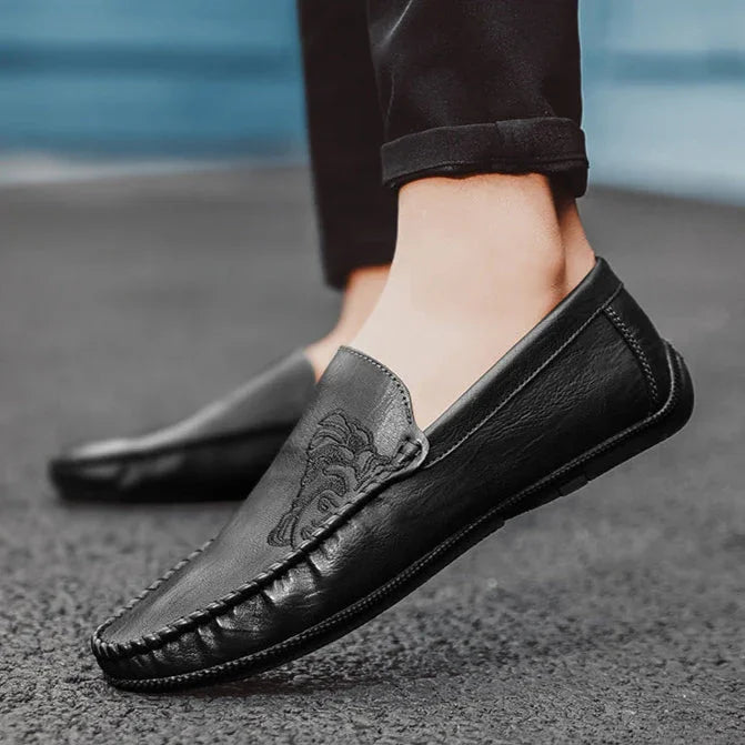 Grayson Genuine Leather Loafers - Olympus Madrid
