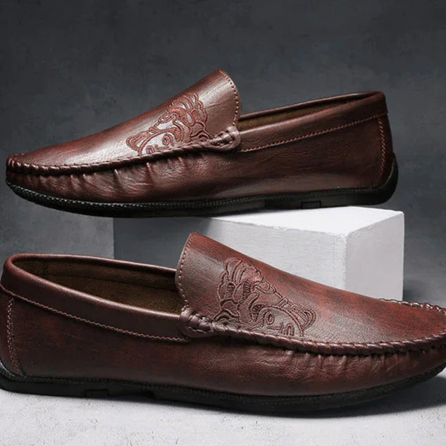 Grayson Genuine Leather Loafers - Olympus Madrid