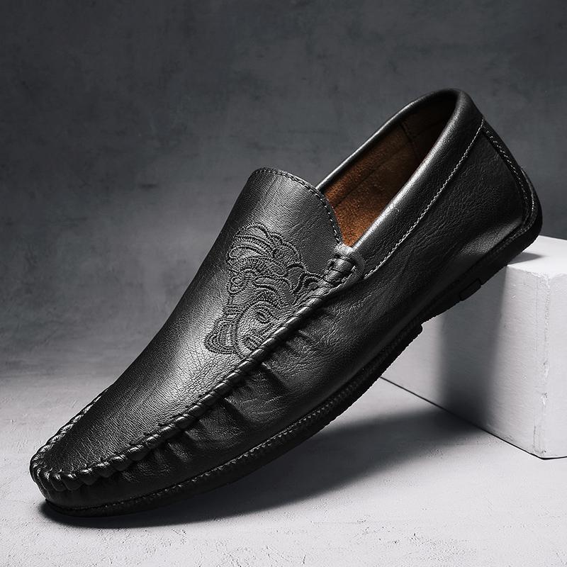Grayson Genuine Leather Loafers - Olympus Madrid