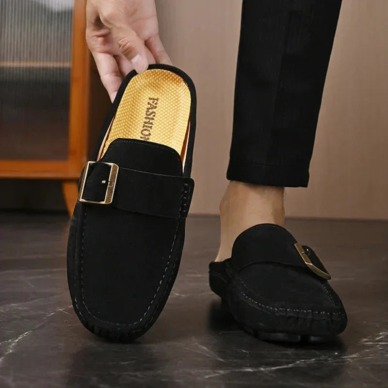 Zayden Suede Mules RileyRiver