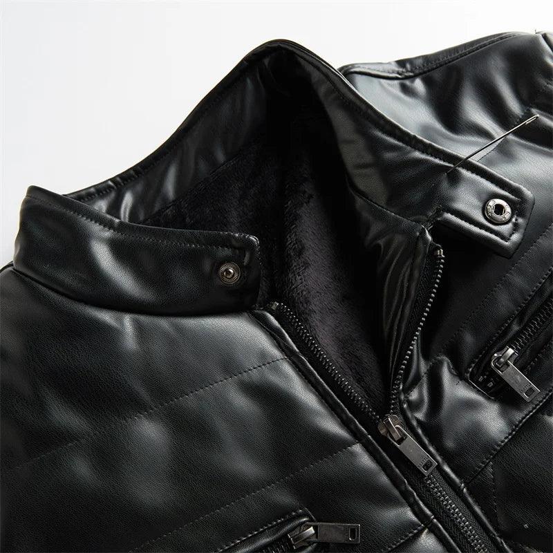 Raven Leather Jacket - Olympus Madrid