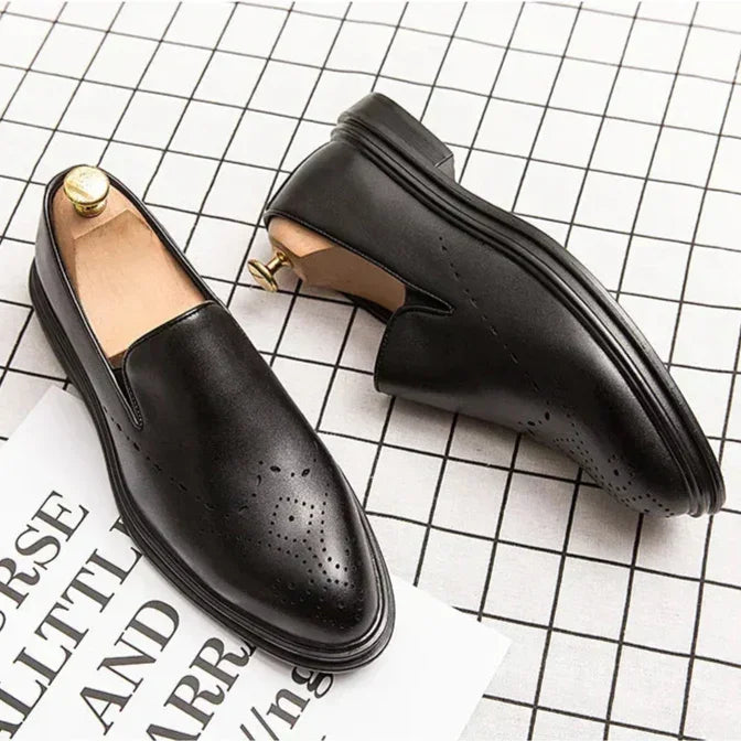 Milan Genuine Leather Loafers - Olympus Madrid