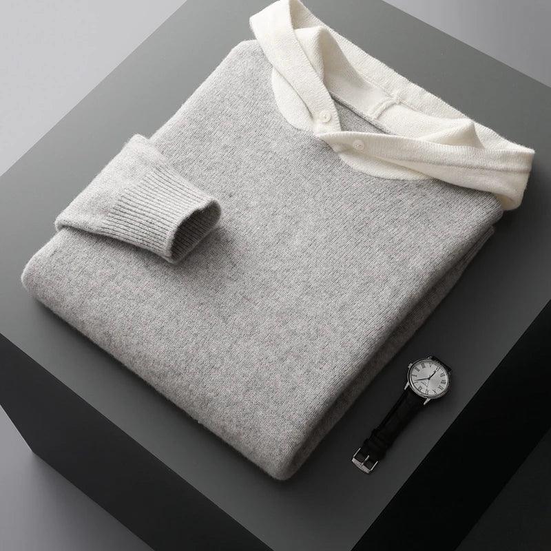 Devir Cashmere Hoodie - Olympus Madrid