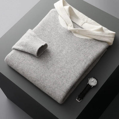 Devir Cashmere Hoodie - Olympus Madrid