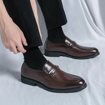 Calder Leather Loafers - Olympus Madrid