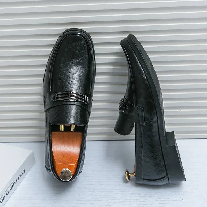 Macon Genuine Leather Loafers - Olympus Madrid